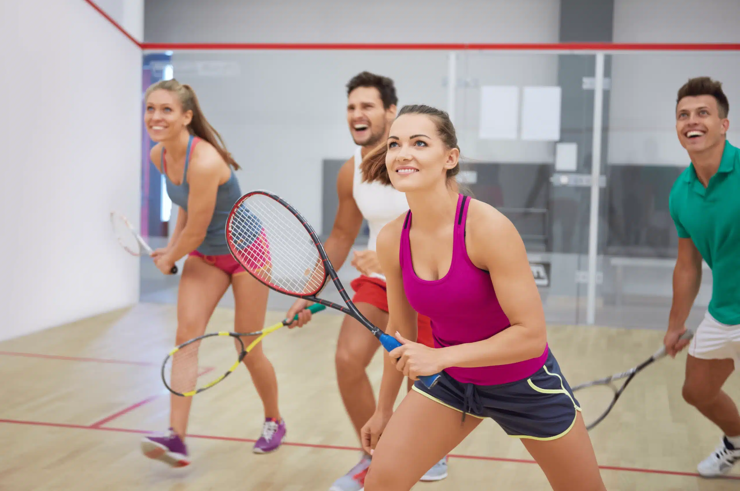 Le coaching sportif pour la pratique du squash